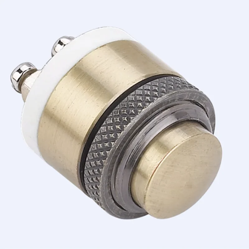 16mm Brass Metal Push Button Switch Press Button Momentary Push Button Switch Waterproof Door Bell Doorbell Switch