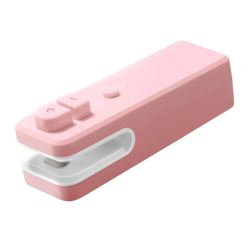 Перезаряжаемый упаковщик, портативный Usb Перезаряжаемый мини-упаковщик с резаком для закусок, пищевых вакуумных пакетов, теплоизоляция