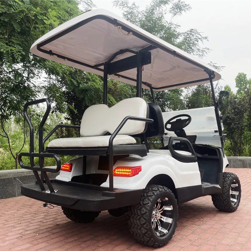 Electric Golf Cart 6 /2 /4 Seater Electric Cart Cart Four Wheeler Club Electric Car For Adults With Front Basket Electric Car