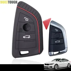 3 Button Silicone Remote Car Key Case Cover Shell Holder For BMW 1 2 3 4 5 6 7 X1 X2 X3 X4 X5 X6 2017 2018 2019 2020 2021 2022