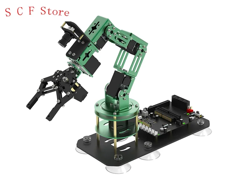 

AI Visual Robot Arm ROS Open Source Programming Kit With Python3 Programming Language Design For Jetson Nano 4GB