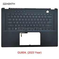 Utilizzato per ASUS ROG Zephyrus M16 GU604 GU604VY Palmrest con tastiera retroilluminata (nero) 16