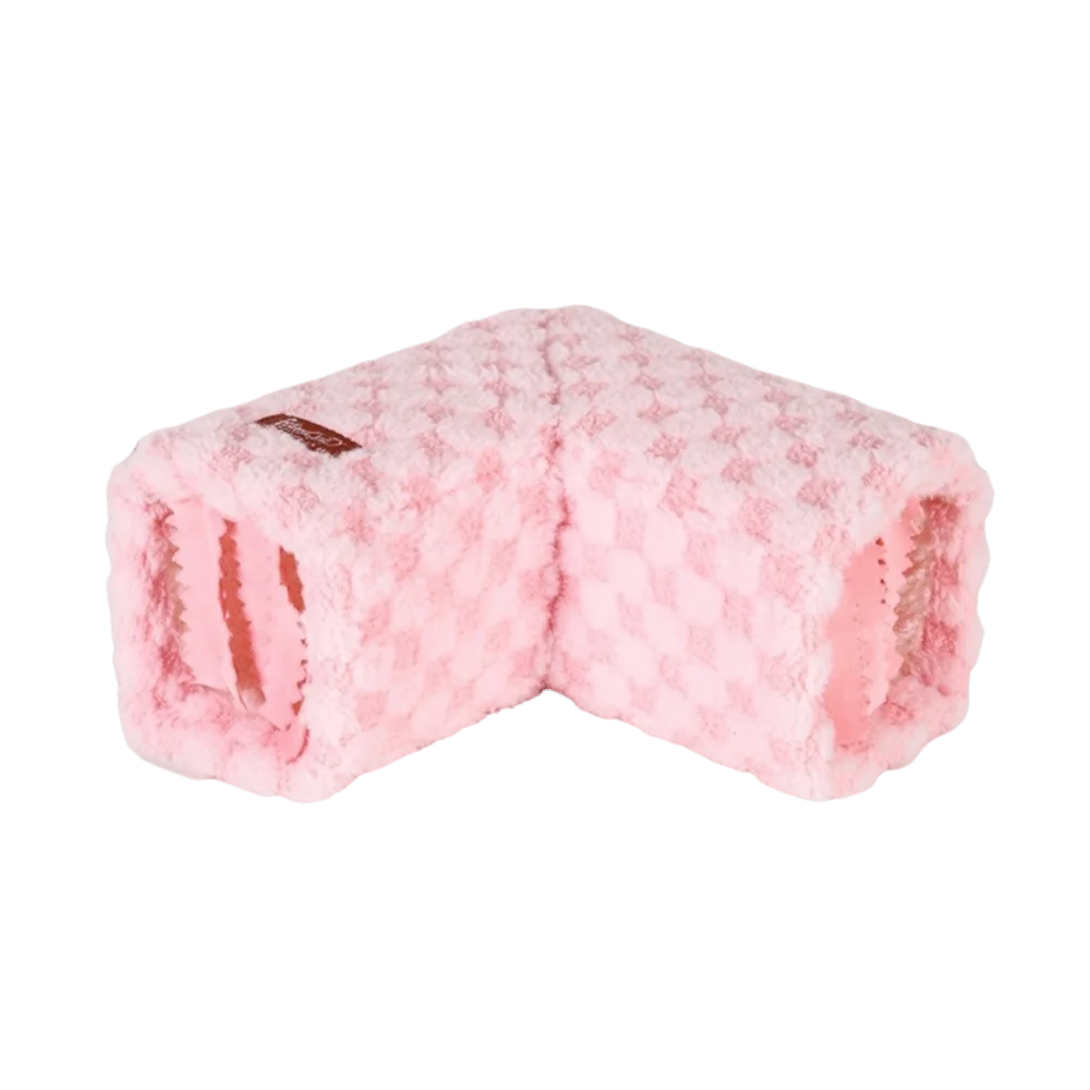 

Small Pet Nest Warm Hamster Tunnel Nest Windproof with Hook Small Pet Cave Bed Soft High Rebound Pet Tunnel Toy Interactive