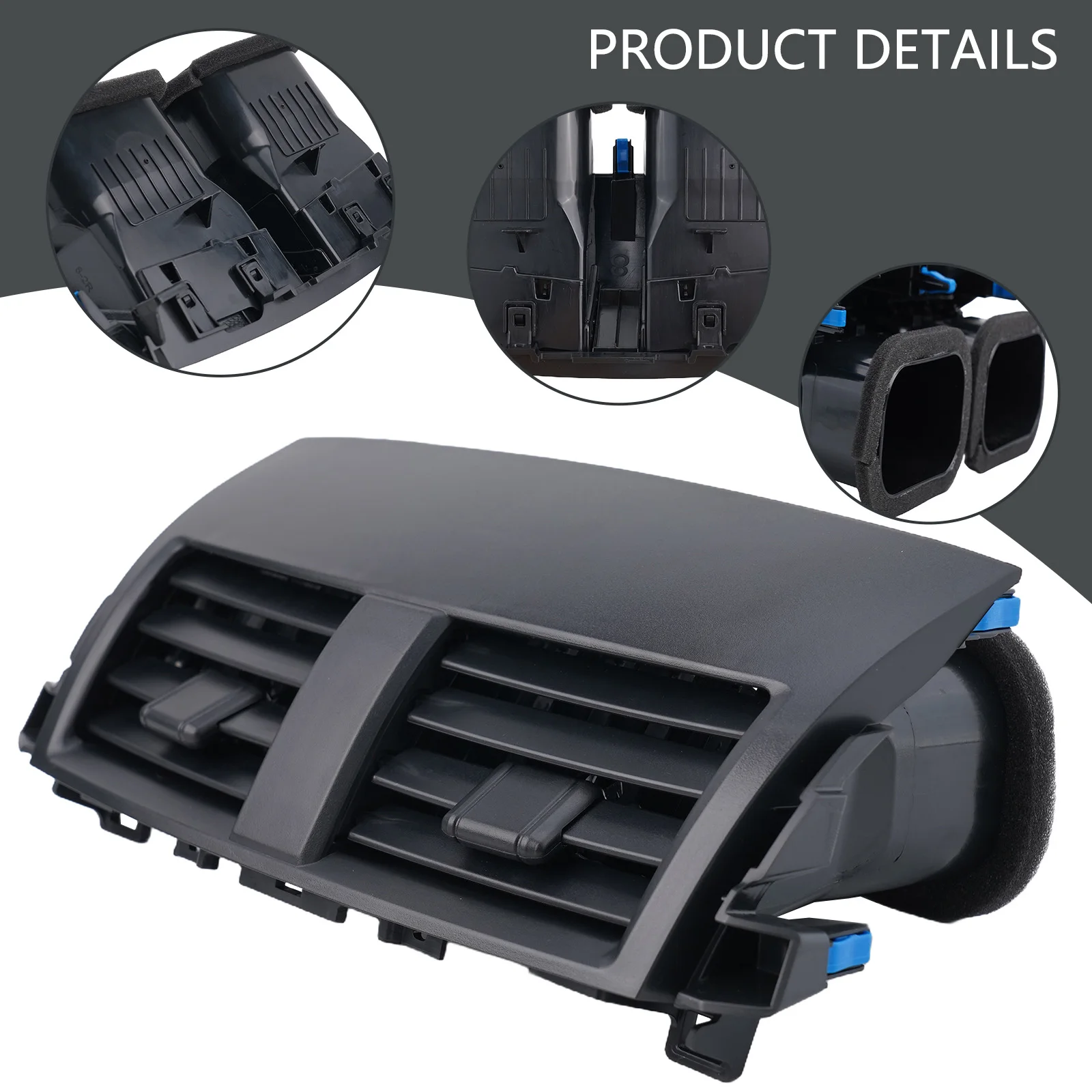 

Parts Air Dash Vents Panel AC Accessories Easy Installation For Toyota For RAV4 2006-2012 Long Lasting Practical