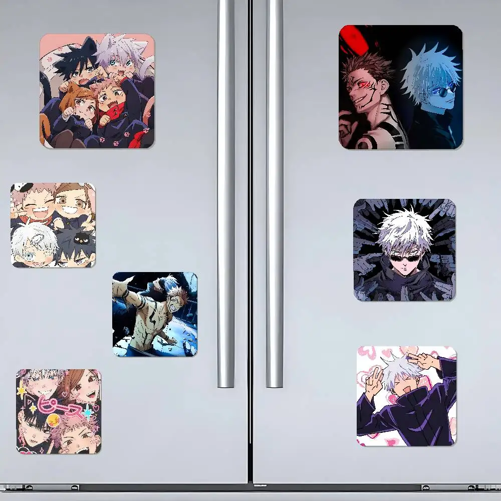 ملصقات مربعة مغناطيسية للثلاجة من IdolJ-jung-k-kooks - يمكن استخدامها لتخصيص ديكور المنزل وهي تذكارات مثالية