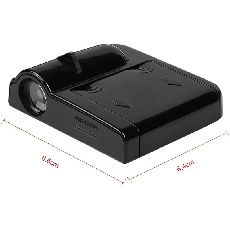 Car Door LED HD Welcome Courtesy Shadow Projector Lamp Logo Light For Dacia Duster Logan Sandero 2 Mcv Sandero MK Cilo Stepway view 3