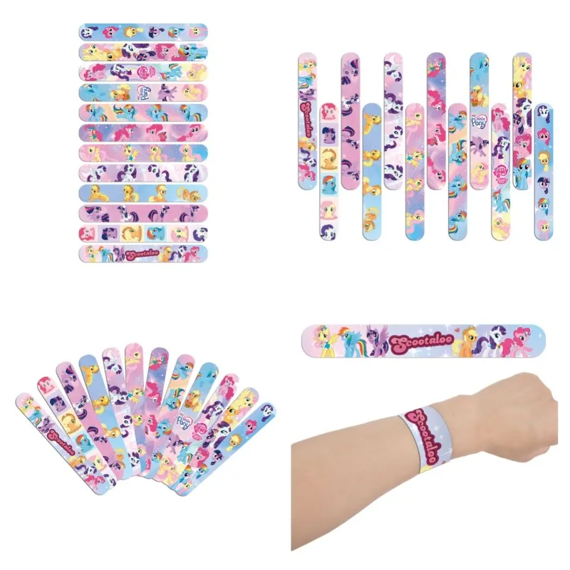

12Pcs My Magical Little Ponys Creative Peripheral Cartoon Kawaii Cute Decoration Party Gift for Children Gift Daily Necessities