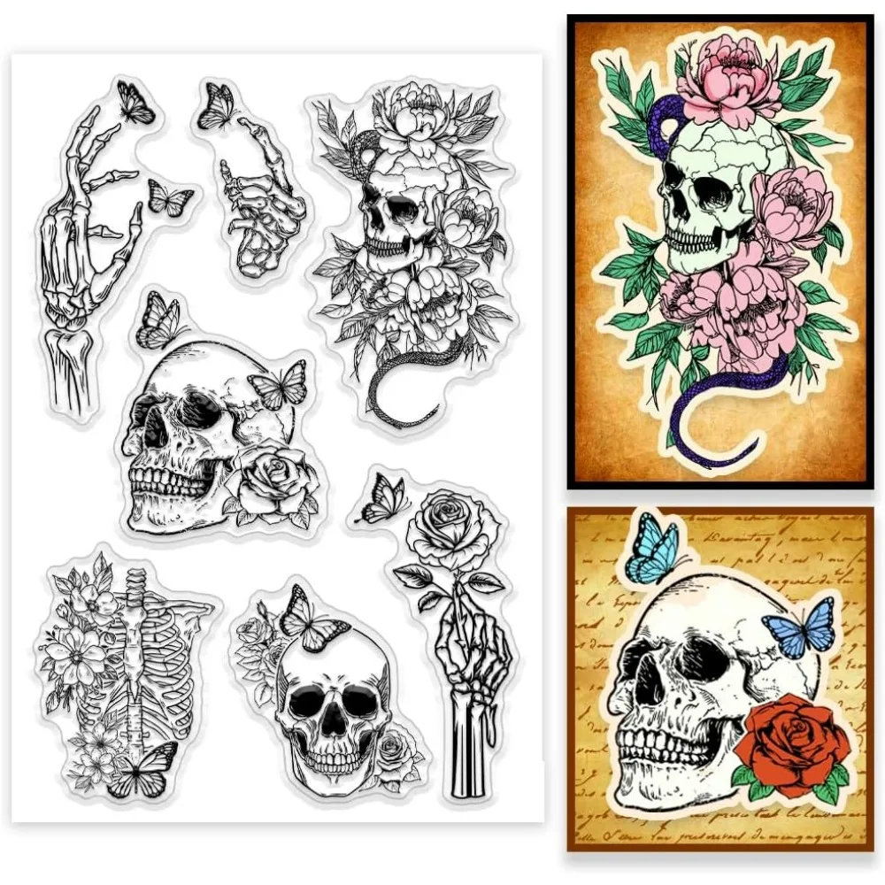 1Pc Skeleton Clear …