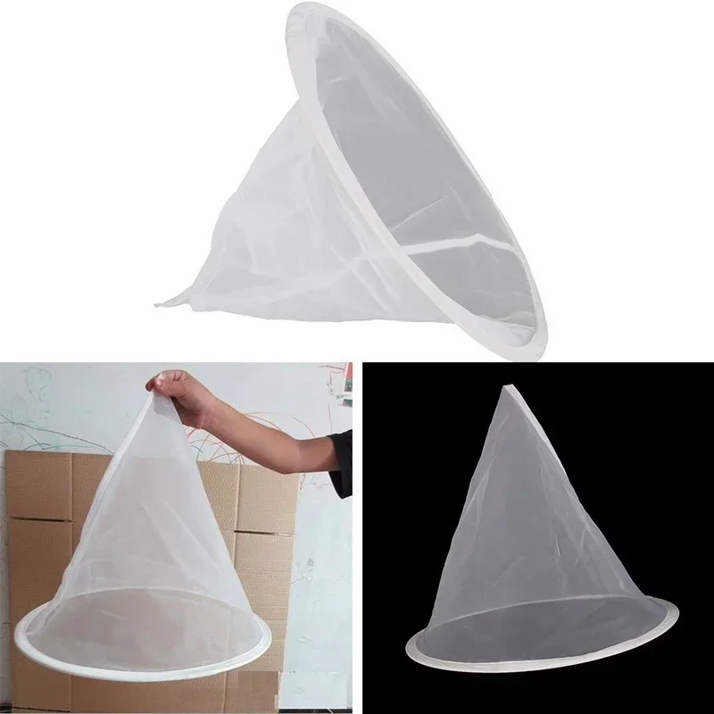 1PCS Tools Of Bee Honey Filter Impurities Filtration Cloth Fiber Precision Screener Strainer Net Apiculture Hive Equipment Bees