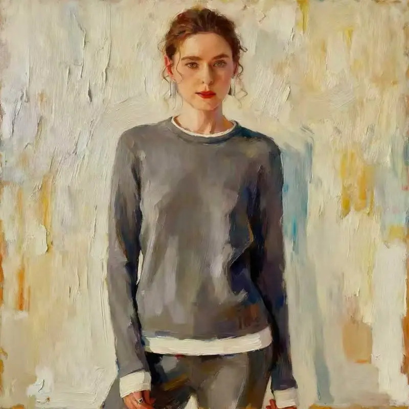 

MEETCC Autumn Winter Women's Cashmere Pullover Fake 2 PCS O Neck Sweater Long Sleeve Knitwear 100% Cashmere Casual Tops