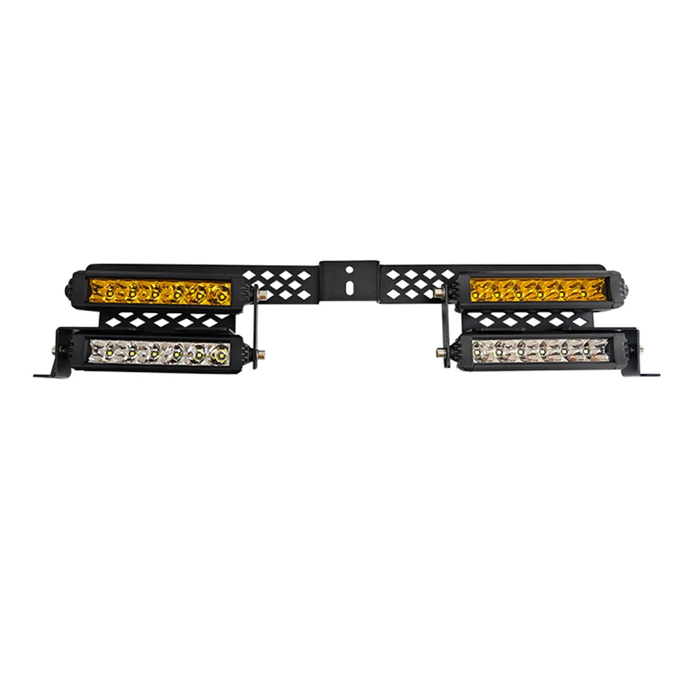 For Great Wall Wey Tank 300 Spotlight Refitted LED Yellow And White Grille Light Non-Destructive Installation Accessories