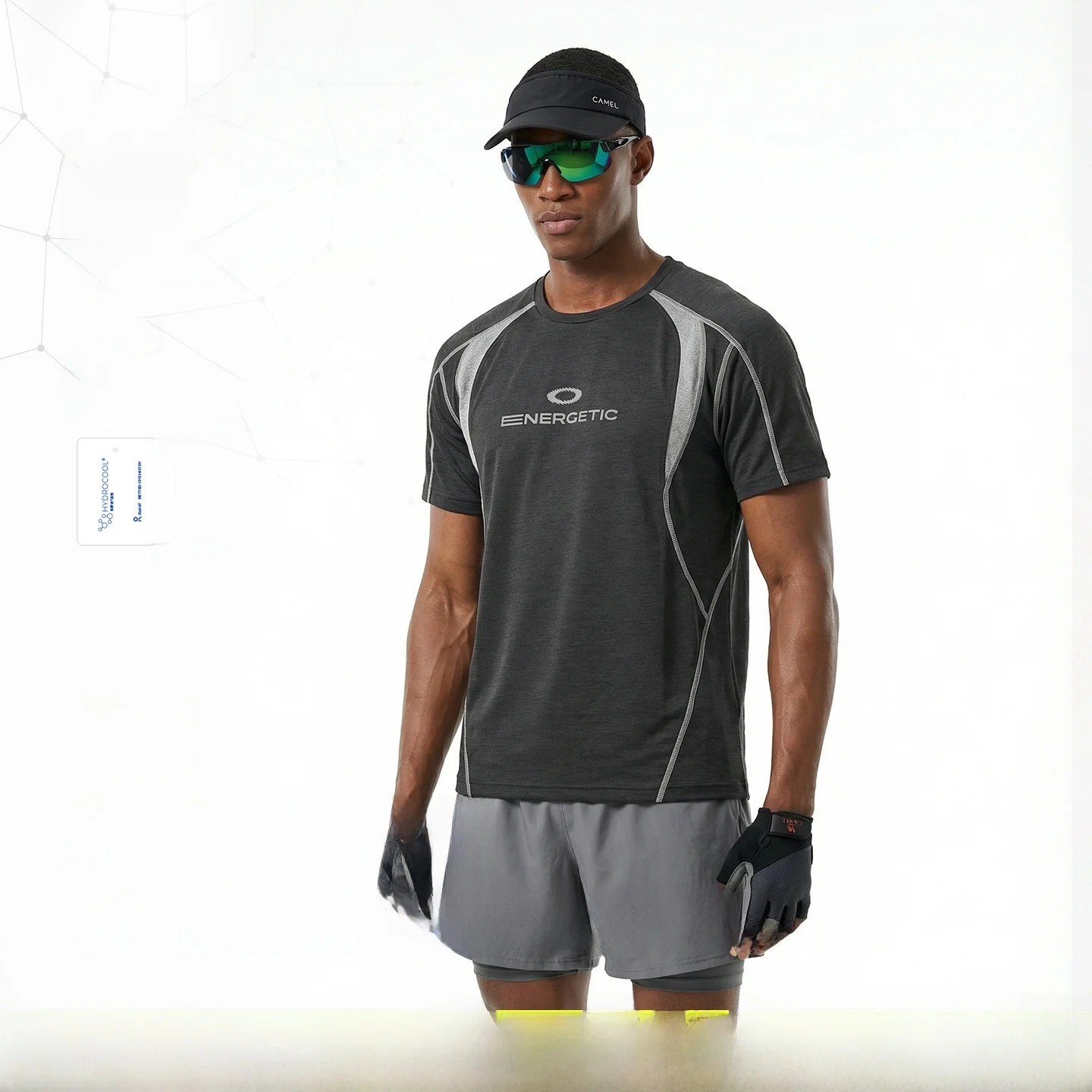 

New Spring Summer Long Sve Sport Moisture ng T-irt Fitn Running Top Trendy Color Blo Design Polyester Fabric