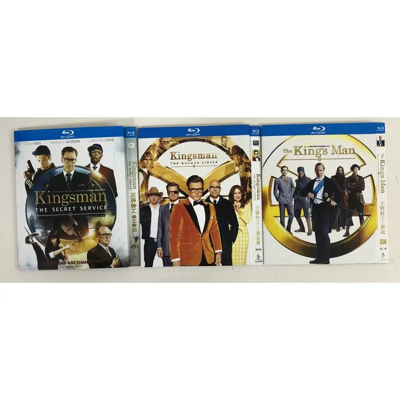 Classic old movie, ace agent trilogy BD Blu-ray disc