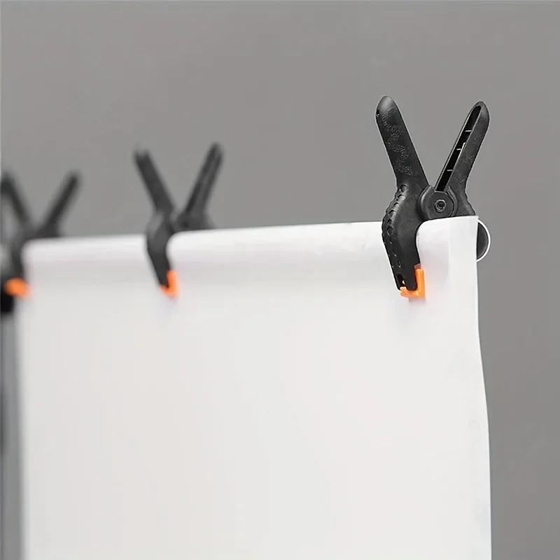 12pcs Spring Clamps, 2inch Small Backdrop Clips, Plastic Clamps Heavy Duty, Spring Clips For Crafts, Backdrop Stand,