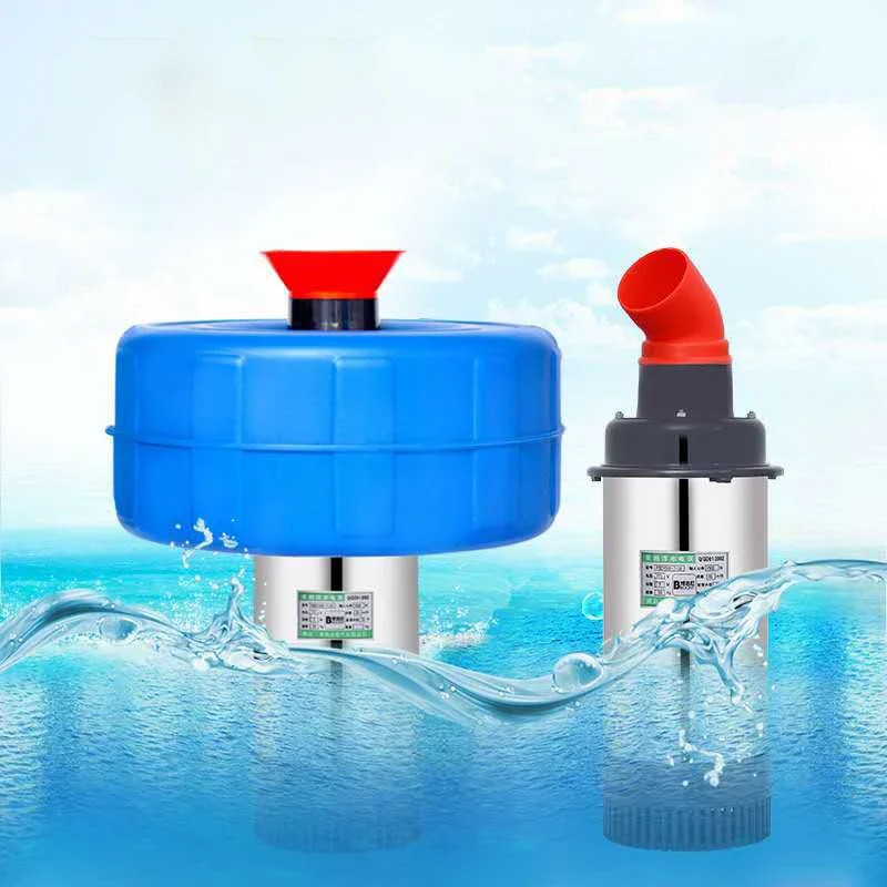 1100W 3 pollici aeratore per laghetto per pesci pompa per ossigeno irrigazione in acciaio inossidabile irrigatore per drenaggio pompa per acqua