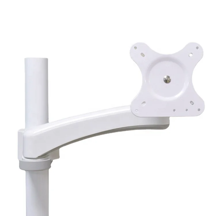 Dental Chair LCD Monitor Holder Arm Bracket Steel for Intraoral Camera Endoscope Frame