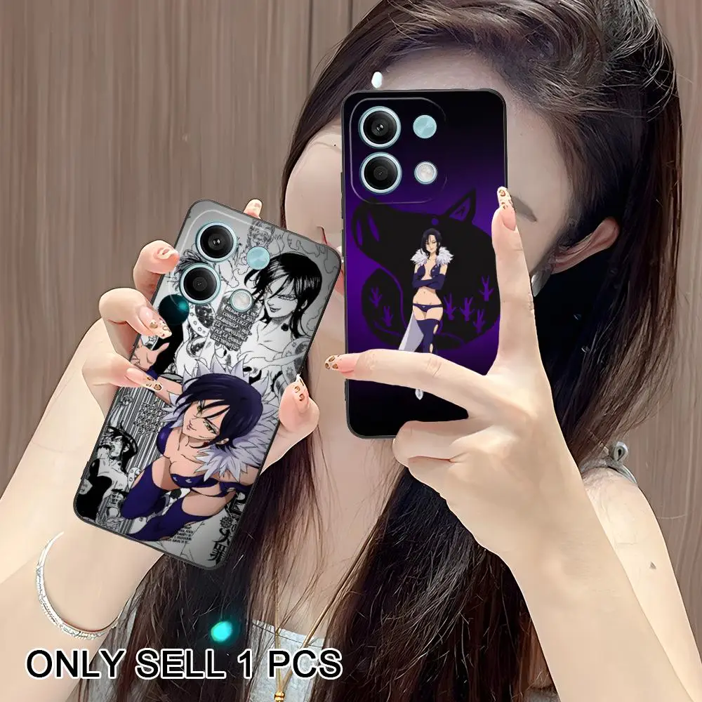 Seven Deadly Sins Merlin Phone Case for POCO M7 M6 M5 M4 M3 X8 X7 X6 X5 X4 X3 Pro GT 5G Soft TPU Shockproof Cover - view 4
