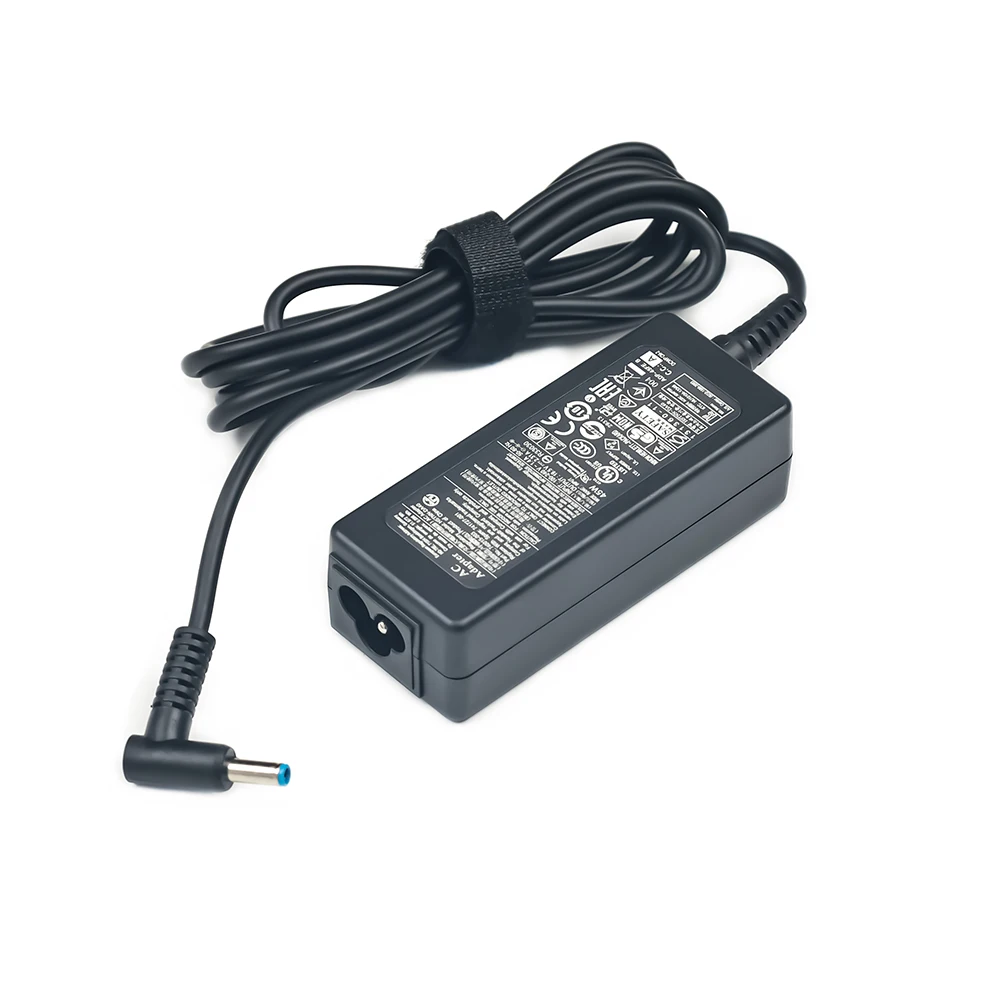 Chargeur adaptateur secteur pour ordinateur portable, 19.5V, 4.5 A, 3.0x741727mm, 45W, HP Stream X360, 11, 13, 14 Searies, 740015-001,-001, Tpn-Q155