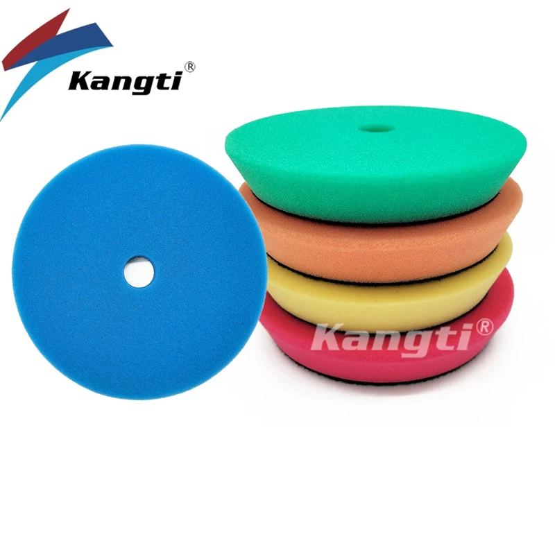 

Kangti 3"/5"/6" Car Spong Buffing Polishing Pad Flat Polisher Pad Removes Scratche For DA/RO/GA Car Buffer Polisher