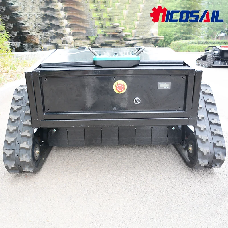 جزازة العشب الآلية، جهاز التحكم عن بعد، نظام قطع العشب المتقدم، جزازة العشب الزاحفة #4