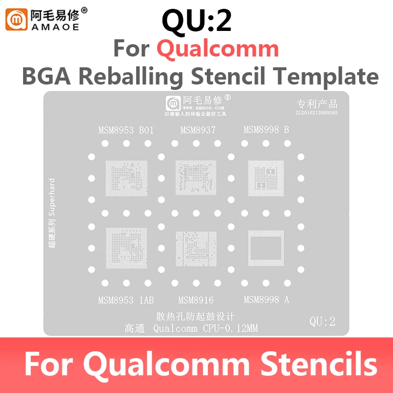 Amaoe QU2 Stencil Details