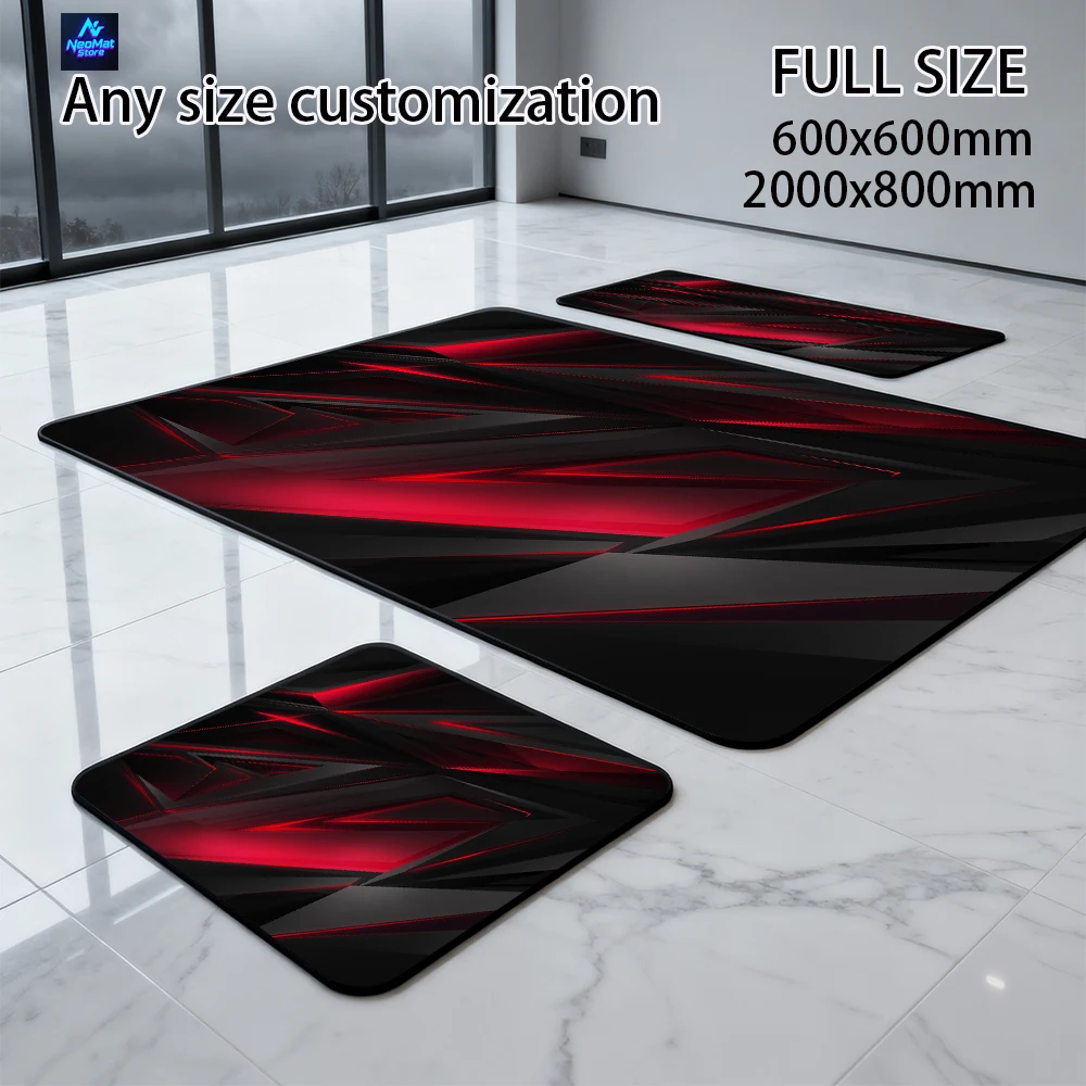 Xxxl Mouse Pad Gamer Setup Dek - Desk Setup Red ulasan dan harga