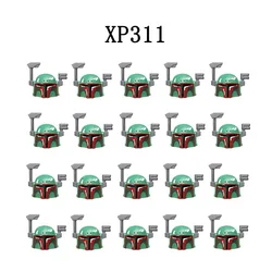 20pcs/set Building Blocks KT1041 Brick Figure XP311 Pre Vizsla Bobuffett XP310 XP312 XP313 mini Assembly Toys XP314 XP315 XP316