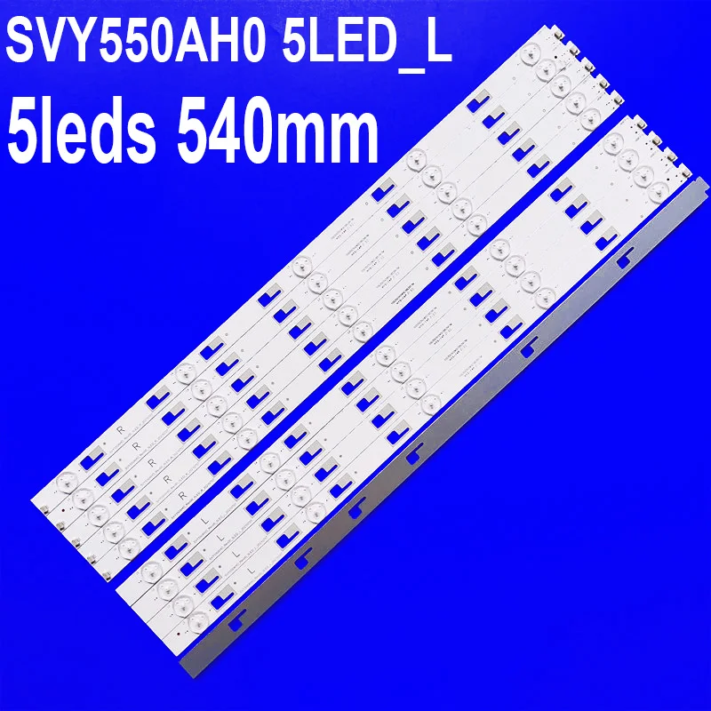 LED backlight Strip For XBR-55X810C 5LED_L R LSY550FN01-001 KD-55X8000C KD-55X8005C SVY550AH0