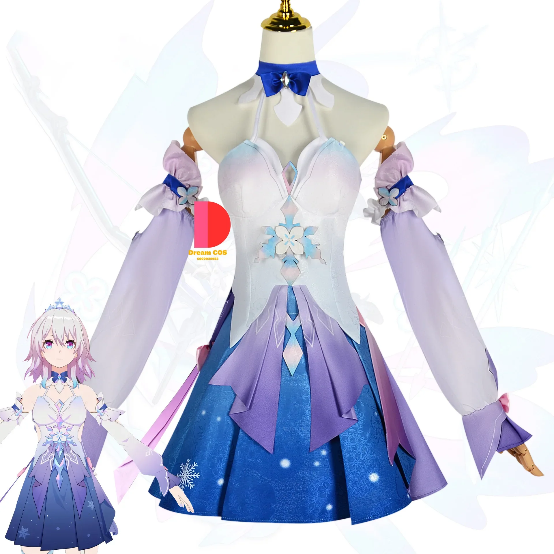 

Honkai Star Rail March 7th New Arrival Cosplay Costume New Skin Party Essential Outfit for Cosplay Halloween Outfit for Women