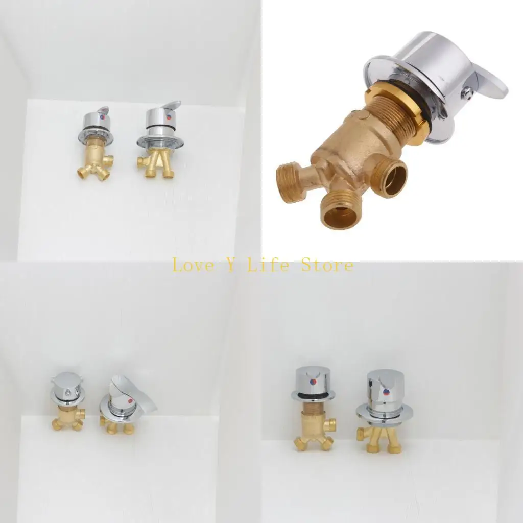 

L74C Удобно управлять горячей холодной водой дюйма переключателей смесителей управляющие клапаны