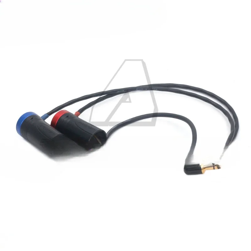 Y-Cable 3.5 Audio to Dual XLR Male   Male Flat Plug