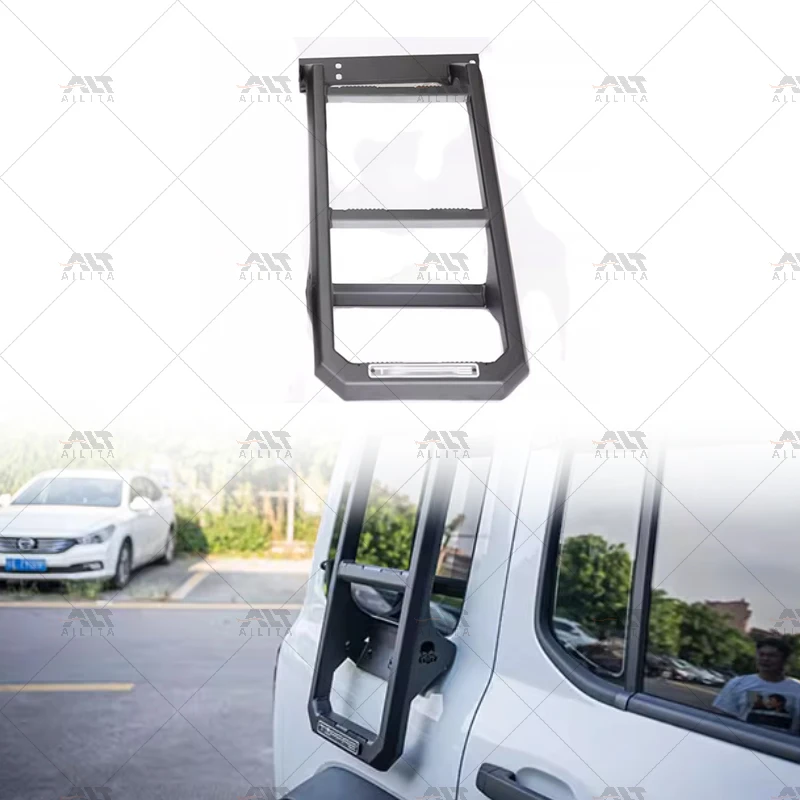 

New Design Aluminum Alloy Roof Platform Luggage Rack Side Ladder for Tank 300 Accessories