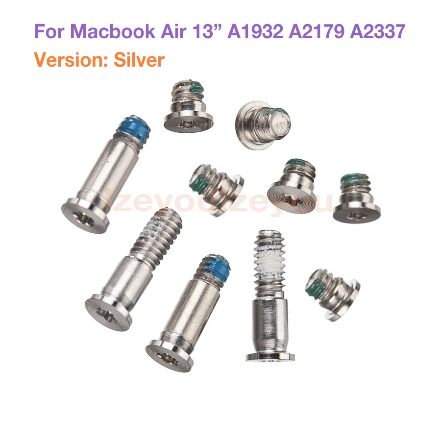 New Bottom Case Screws Set For Macbook Air 13\