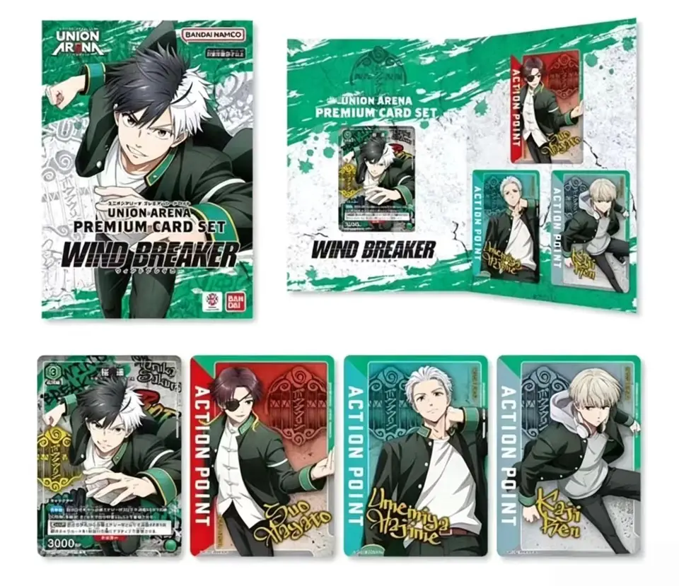Union Arena Premium Card Set Hunter X Hunter Jujutsu Kaisen Code