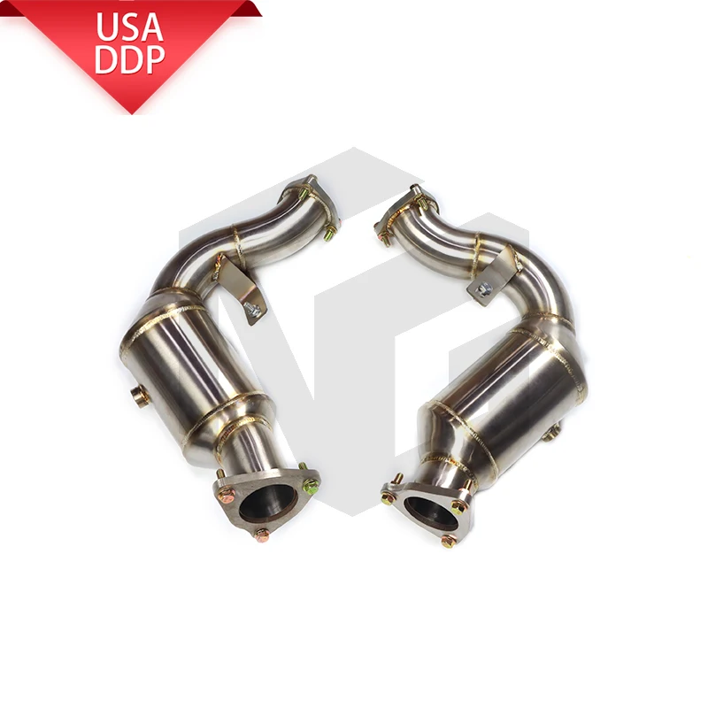 

ING Auto Performance Parts for Audi Q5 B8 3.0T Downpipe without Heat Shield Stainless Steel Auto Parts