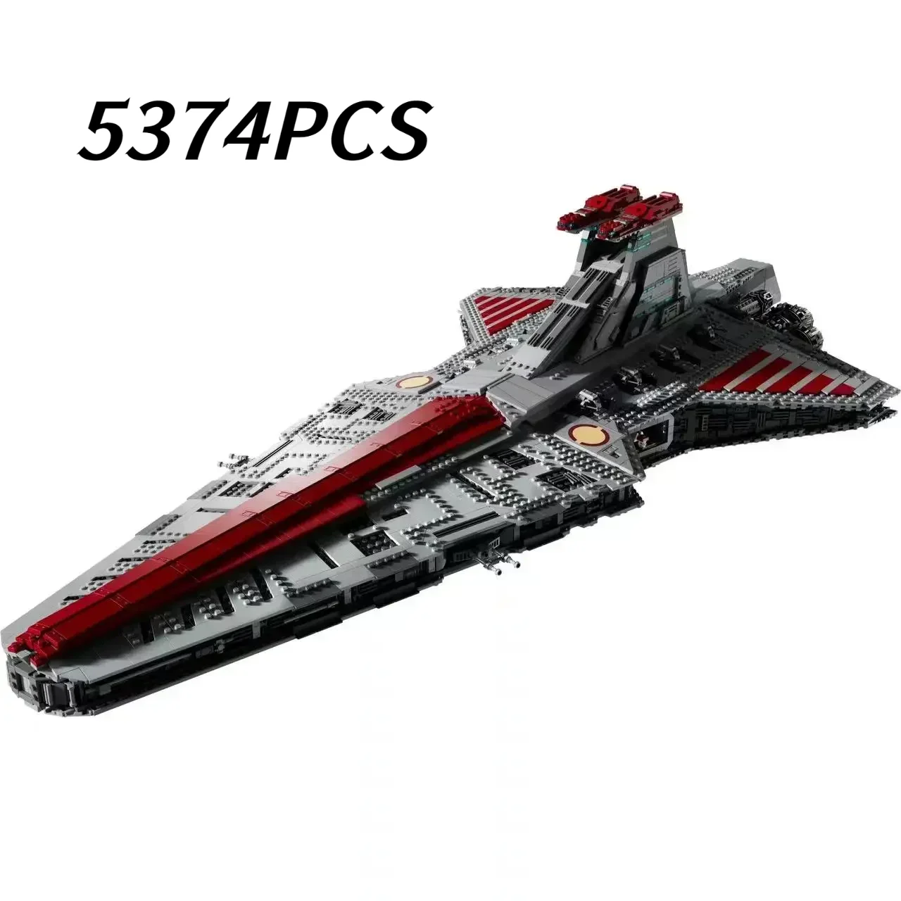 2024 NEW 75367 Biggest Venator Class Republic Attacks Cruiser Building Set Blocks Bricks Toys for Adult Boy Christmas Gifts