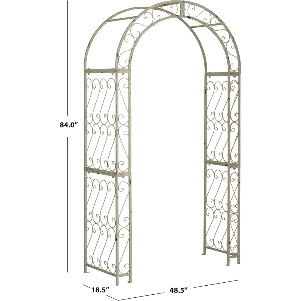 Safavieh Outdoor Collection Pagan Antique White Arch