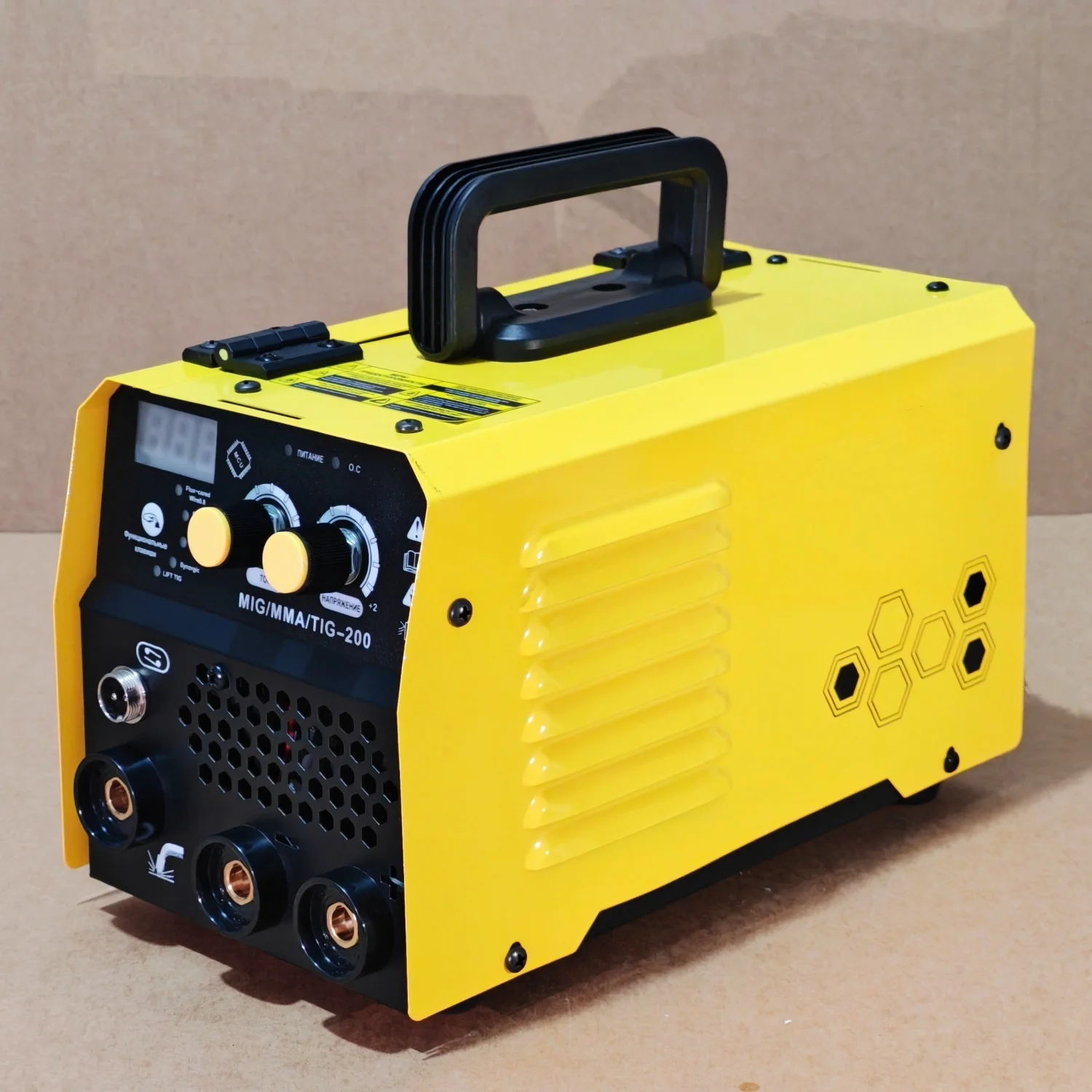 Venta caliente de alambre con núcleo fundente 3 en 1 máquinas Mig 200 máquinas de soldadura inversor máquina de soldadura Mig