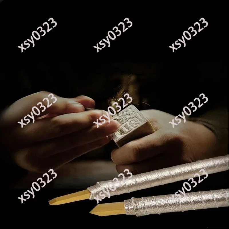CPZ Series Cemented Carbide Engraving Knife Manual Stone Seal Carving Professional Chisel Tool