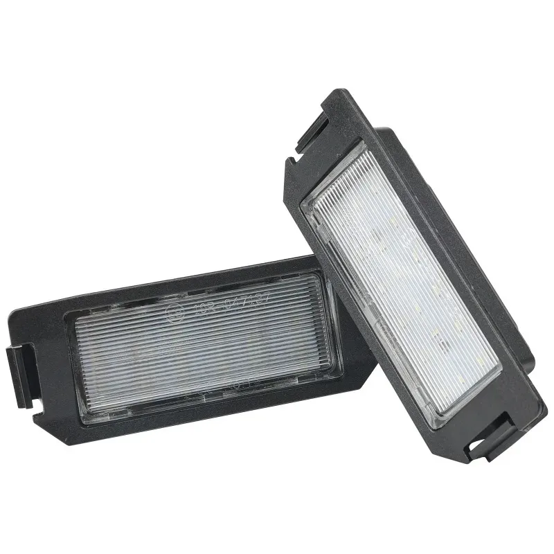 مجموعة واحدة من لوحة ترخيص LED باللون الأبيض لـ I20 Veloster Terracan HP XG30 كوبيه لكيا ريو تا سول التوصيل والتشغيل #6
