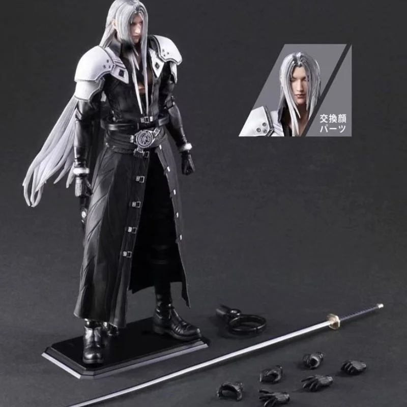 

PLAY ARTS Kai Sephiroth Action Figure Model Toy Joint Movable Decoration Collection Doll Christmas Gift