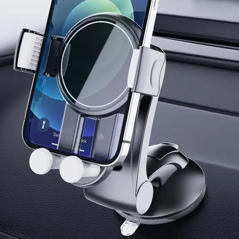 Автомобильное крепление для сотового телефона на присоске, подставка для телефона, автомобильные аксессуары для лобового стекла, приборная панель, окно, центральная консоль