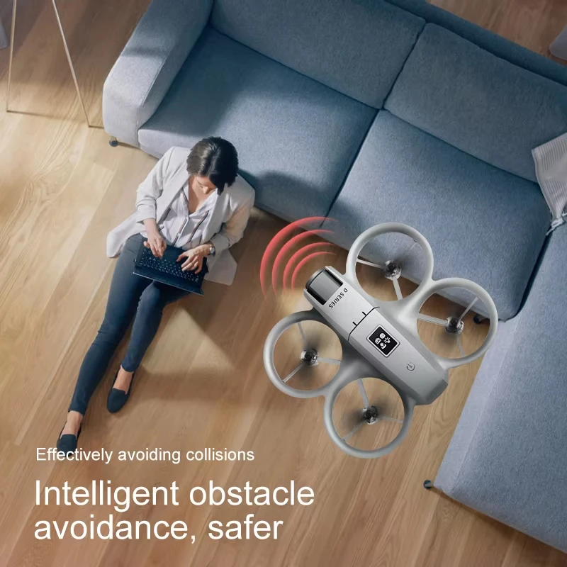 Vivo D16 Drone 3 Battery HD Dual Camera 8K Profesional Aerial Brushless Motor Optical Flow GPS Positioning Avoidance Drone - Image 4