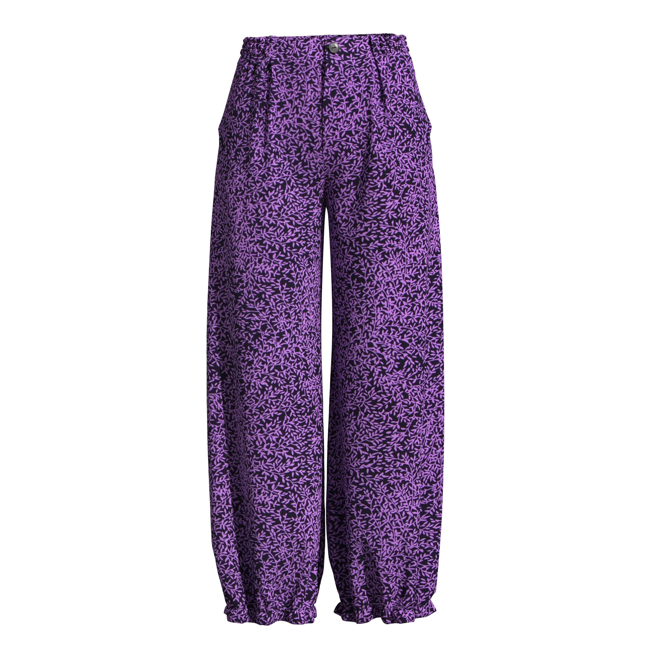 

Свободные брюки с высокой талией из африканской ткани и восковым принтом, африканская одежда больших размеров для женщин, офисные зауженные брюки Bazin Riche WY11119