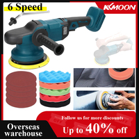 150mm Cordless Orbital Sander Brushless Motor 6 Speed Adjustable Grinding Sanding Machine Metal Waxing Polishing For Makita
