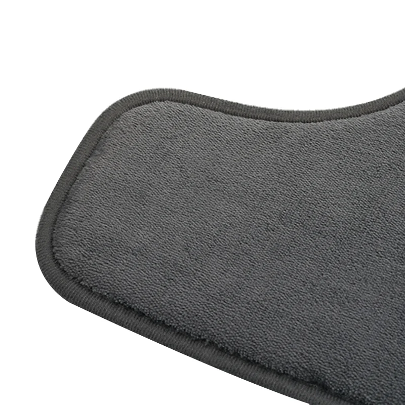 U-SHAPE Bathroom Floor Mat Toilet Mat Anti-slip Bathroom Mat Absorbent Bath Mat Home Decoration