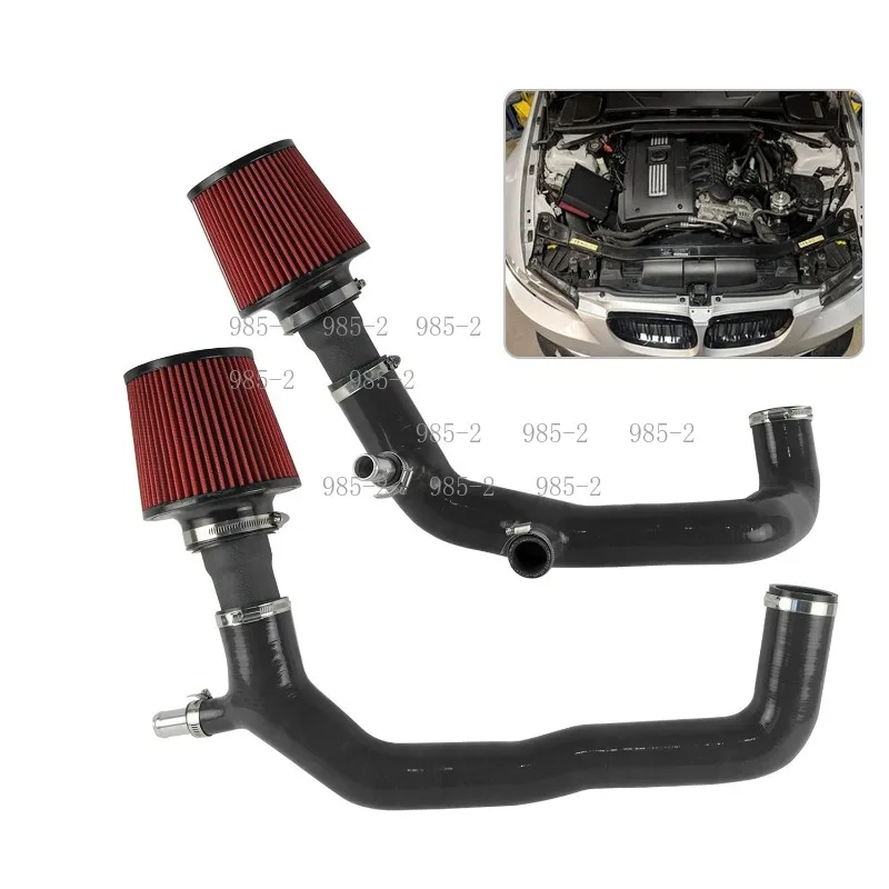 N54 Turbo Air Intake Hose, Turbo Pipe Compatible with E90 E91 E92 E93 E82 E88 E89 E60 E61