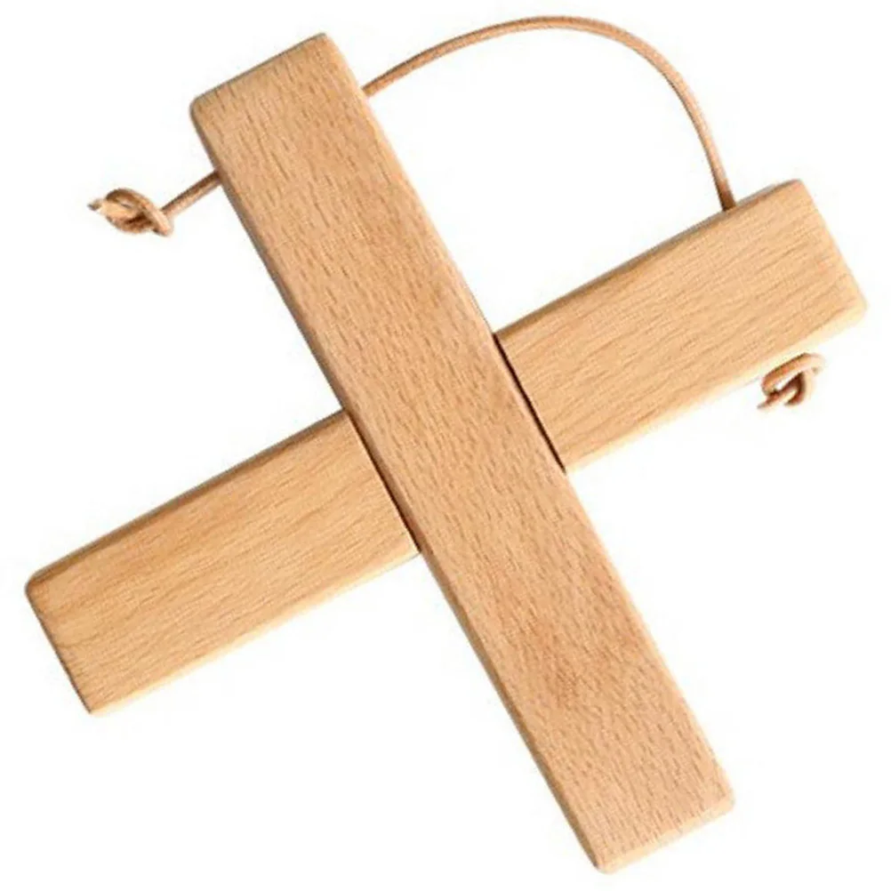 

Cross Folding Pot Holder Wood Trivets Pad Hot Dishes Heat Resistant Mats Countertop Pan Desktop Wood Trivet Large Trivet Bowl