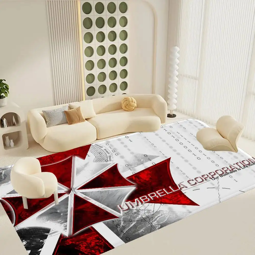 Horror Movie U-Umbrella C-Corporation 2024 Anime Bath Mat Nordic Style Home Doormat Bathroom-Toilet Mats Bedroom Welcome Doormat