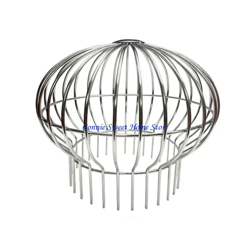 LXAF Proof Round Drainage Grate Strong Steel Ball Shaped Drain Cover Hassle Without Installation Roof Drain for House
